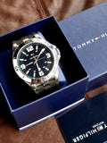 Tommy Hilfiger Drew Black Dial Black Rubber Strap Watch for Men - 1791062 Buy Now By Tommy Hilfiger