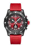 Breitling Endurance Pro Ironman Red Dial Red Rubber Strap Watch for Men - X823109A1K1S1 Buy Now By Breitling
