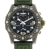 Breitling Endurance Pro Black Dial Green Rubber Strap Watch for Men - X82310D31B1S1 Buy Now By Breitling