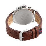 Tommy Hilfiger Dean Quartz Multifunction White Dial Brown Leather Strap Watch for Men - 1791274 Buy Now By Tommy Hilfiger