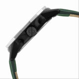 Armani Exchange Banks Chronograph Green Dial Green Leather Strap Watch For Men - AX1725 Buy Now By Armani Exchange