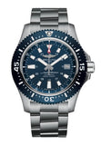 Breitling Superocean 44mm Special Blue Dial Silver Steel Strap Watch for Men - Y17393161C1A1 Buy Now By Breitling