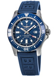 Breitling Superocean 44mm Diver Pro III Special Mariner Blue Dial Blue Rubber Strap Mens Watch - Y1739316/C959 Buy Now By Breitling