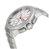 Gucci G Chrono Chronograph Silver Dial Silver Steel Strap Watch For Men - YA101201 Buy Now By Gucci