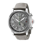 Gucci G Timeless Chronograph Grey Dial Grey Leather Strap Watch For Men - YA126242 Buy Now By Gucci