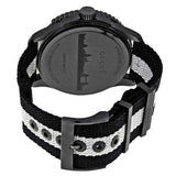 Gucci G Timeless XL White Dial Two Tone NATO Strap Watch For Men - YA126243 Buy Now By Gucci