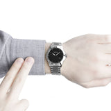 Gucci G Timeless Black Dial Silver Steel Strap Watch For Men - YA126402 Buy Now By Gucci