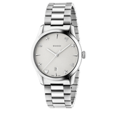 Gucci G Timeless White Dial Silver Steel Strap Watch For Women - YA1264028A Buy Now By Gucci