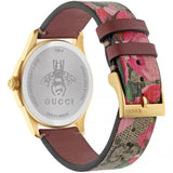 Gucci G Timeless Quartz Brown Dial Brown Leather Strap Watch For Men - YA1264158 Buy Now By Gucci