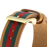 Gucci G Timeless Quartz Brown Dial Brown Leather Strap Unisex Watch - YA1264077 Buy Now By Gucci