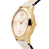 Gucci G Timeless White Dial White Leather Strap Watch For Women - YA1264096 Buy Now By Gucci