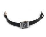 Gucci G-Frame Black Dial Black Leather Strap Watch For Women - YA128526 Buy Now By Gucci