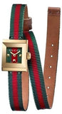 Gucci G-Frame Multicolored Dial Two Tone Nylon Strap Watch For Women - YA128527 Buy Now By Gucci
