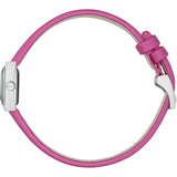 Gucci G-Frame Square Fuchsia Mother of Pearl Dial Fuchsia Leather Strap Watch For Women - YA128533 Buy Now By Gucci