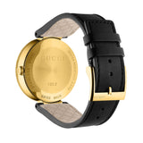 Gucci G Interlocking Grammy Special Edition Black Dial Black Leather Strap Watch For Men - YA133212 Buy Now By Gucci