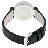 Gucci G Interlocking Black Dial Black Leather Strap Watch For Women - YA133501 Buy Now By Gucci