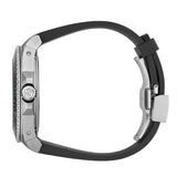 Gucci Dive Quartz Kingsnake Black Dial Black Rubber Strap Watch For Men - YA136217 Buy Now By Gucci