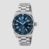 Gucci Dive Quartz Blue Dial Silver Steel Strap Watch For Men - YA136311 Buy Now By Gucci