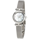 Gucci Diamantissima Diamonds Mother of Pearl Dial Silver Mesh Bracelet Watch for Women - YA141512 Buy Now By Gucci