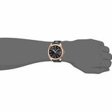 Gucci GG2570 Quartz Black Dial Black Leather Strap Watch For Men - YA142309 Buy Now By Gucci