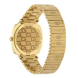 Gucci Grip Yellow Gold Dial Yellow Gold Steel Strap Unisex Watch - YA157403 Buy Now By Gucci