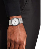 Gucci 25H Quartz Silver Dial Silver Steel Strap Unisex Watch - YA163407 Buy Now By Gucci