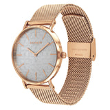 Coach Perry Silver Dial Rose Gold Mesh Bracelet Watch for Women - 14503386 Buy Now By Coach