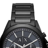 Armani Exchange Drexler Chronograph Black Dial Black Steel Strap Watch For Men - AX2639 Buy Now By Armani Exchange