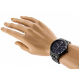 Tommy Hilfiger Damon Quartz Chronograph Blue Dial Black Steel Strap Watch for Men - 1791454 Buy Now By Tommy Hilfiger