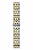 Tissot Ballade Powermatic 80 Mother of Pearl Silver Dial Two Tone Steel Strap Watch For Women - T108.208.22.117.00 Buy Now By Tissot