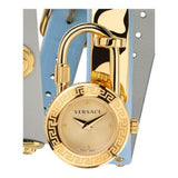 Versace Medusa Lock Icon Quartz White Dial Blue Leather Strap Watch for Women - VEDW00419 Buy Now By Versace