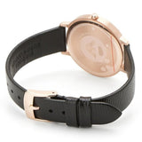 Emporio Armani Kappa Mother of Pearl Dial Black Leather Strap Watch For Women - AR80011 Buy Now By Emporio Armani