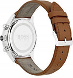 Hugo Boss Champion White Dial Brown Leather Strap Watch for Men - 1513879 Buy Now By Hugo Boss