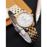 Mido Baroncelli III Automatic Mother of Pearl White Dial Two Tone Steel Strap Watch For Women - M7600.9.69.1 Buy Now By Mido