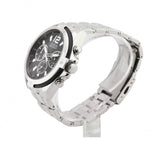 Guess Surge Chronograph Black Dial Silver Steel Strap Watch for Men - W1258G1 Buy Now By Guess