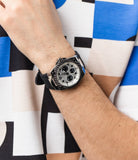 Guess Legacy White Dial Black Rubber Strap Watch For Men - W1049G3 Buy Now By Guess