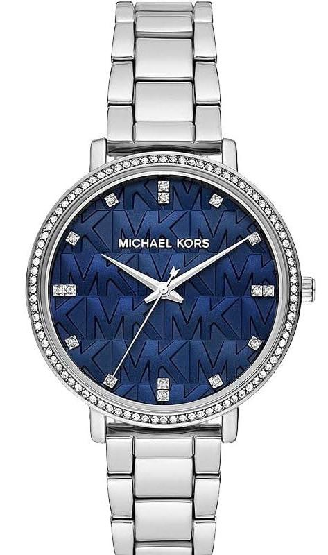Michael Kors Pyper Blue Dial Silver Steel Strap Watch For Women - MK4671 Buy Now By Michael Kors