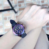 Guess Cosmic Multifunction Blue Dial Blue Silicone Strap Watch For Women - GW0466L2 Buy Now By Guess