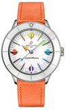 Breitling Superocean Heritage '57 Pastel Paradise White Dial Orange Leather Watch for Women - A10340A11A1X1 Buy Now By Breitling