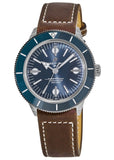 Breitling Superocean Heritage '57 Blue Dial Brown Leather Strap Watch for Men - A10370161C1X1 Buy Now By Breitling