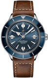 Breitling Superocean Heritage '57 Blue Dial Brown Leather Strap Watch for Men - A10370161C1X1 Buy Now By Breitling