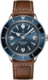 Breitling Superocean Heritage '57 Blue Dial Brown Leather Strap Watch for Men - A10370161C1X1 Buy Now By Breitling