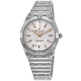 Breitling Chronomat Automatic 36 White Dial Silver Steel Strap Watch for Women - A10380101A2A1 Buy Now By Breitling