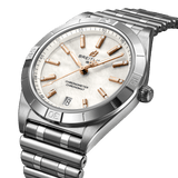 Breitling Chronomat 36 Mother of Pearl Dial Silver Steel Strap Watch for Women - A10380101A4A1 Buy Now By Breitling