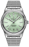 Breitling Chronomat Automatic 36 Diamonds Green Dial Two Tone Steel Strap Watch for Women - A10380591L1A1 Buy Now By Breitling