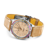 Breitling Chronomat Automatic 36 South Sea Brown Dial Brown Leather Strap Watch for Women - A10380611A1P1 Buy Now By Breitling