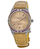 Breitling Chronomat Automatic 36 South Sea Brown Dial Brown Leather Strap Watch for Women - A10380611A1P1 Buy Now By Breitling