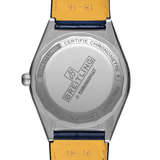 Breitling Chronomat Automatic 36 South Sea Blue Dial Blue Leather Strap Watch for Women - A10380611C1P1 Buy Now By Breitling