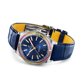 Breitling Chronomat Automatic 36 South Sea Blue Dial Blue Leather Strap Watch for Women - A10380611C1P1 Buy Now By Breitling