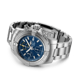Breitling Avenger Chronograph 45mm Blue Dial Silver Steel Strap Watch for Men - A13317101C1A1 Buy Now By Breitling